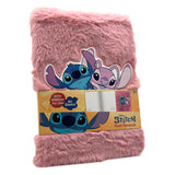 Stitch carnet en peluche ange point