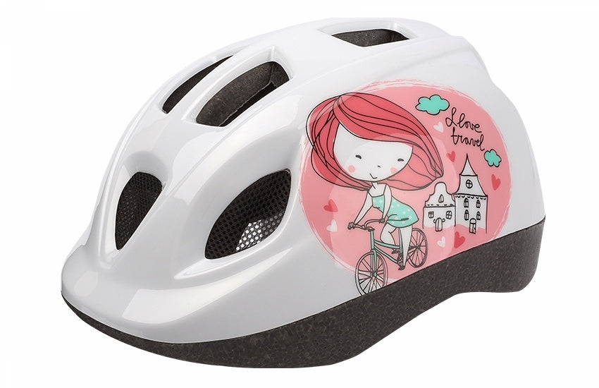 Polisport Helmet Princess White Velikost 46 53 cm