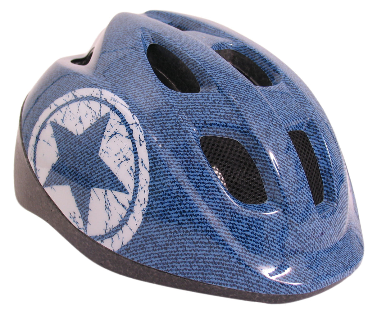 Jeans de casque pour enfants Polisport. Taille: S (52 56 cm), couleur: Blauww