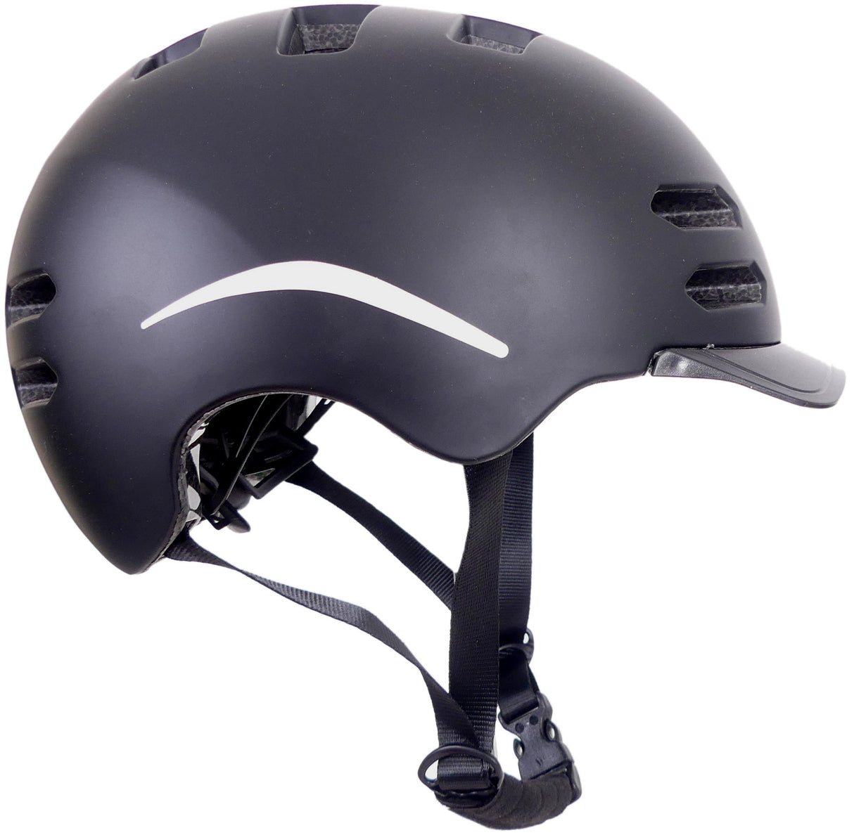 Edge casque de vélo urbain e-bike pedelec grand (58-62cm) - noir - marque de qualité nta 8776 (cyclomoteur speed pedelec)