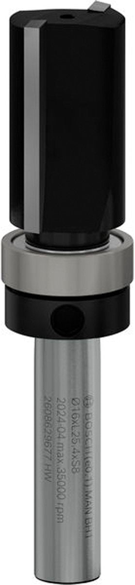 Accessoires Bosch fraise à copier pro avec dessus à roulement à billes | ø 16 x l 25,4 | axe 8 mm - 2608629677
