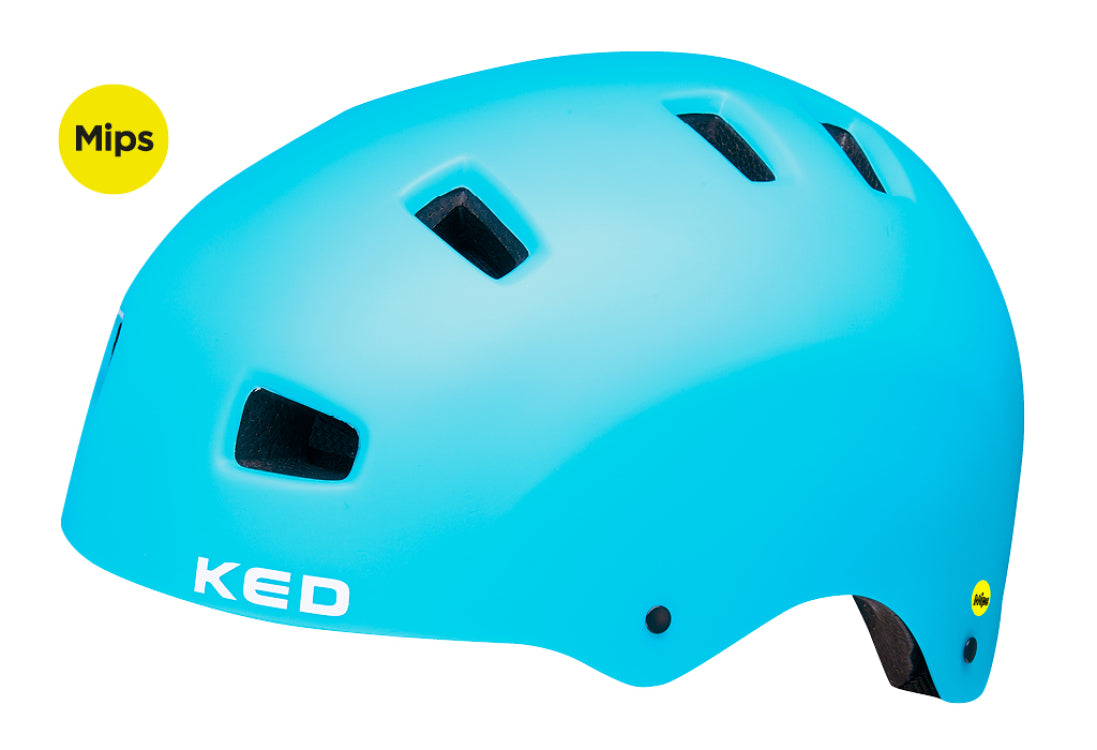 Cykelhjälm Ked Citro Mips L (57-62 cm) - Blauw Matt