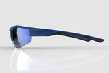 Mirage Sunglasses Sport with 3 pairs of lenses Blue Black