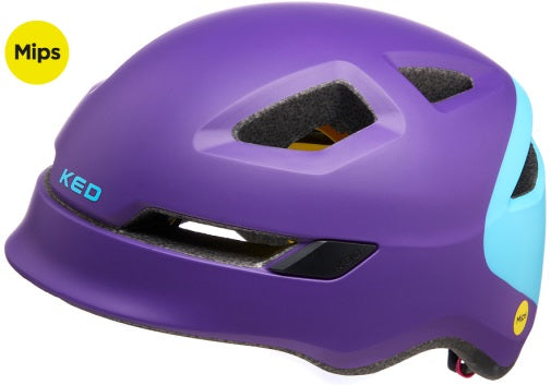 Ked Fietshelm Pop Mips Small (48-52 cm) Purple Sky