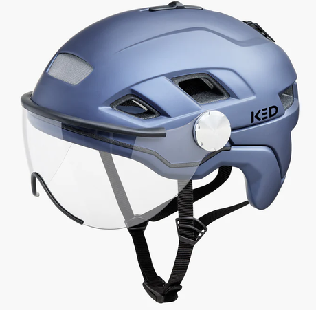 Gepotelt Vëlo Helm B-Fësch X-Lite m (52-58cm) blo metallesche Matt