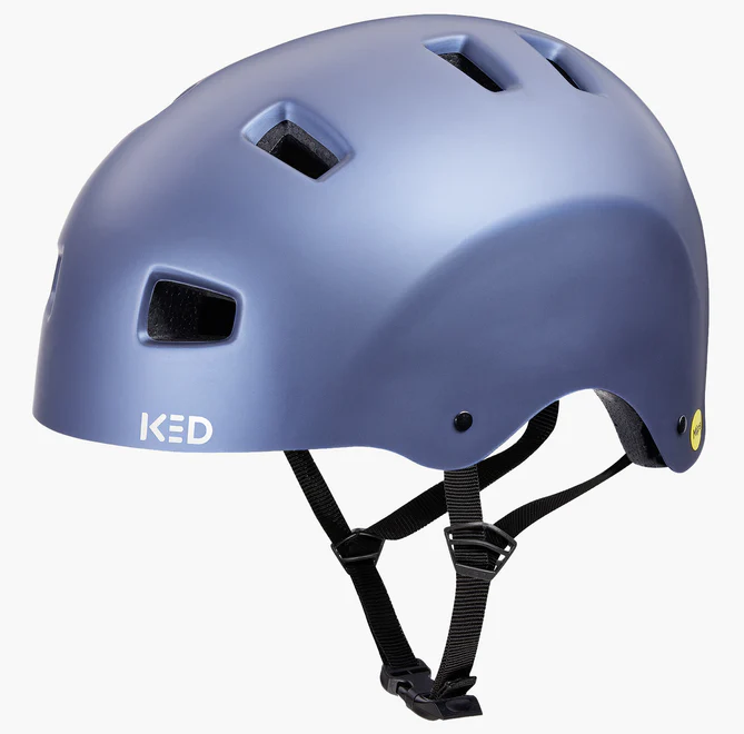 Cykelhjälm Ked Citro L (57-62 cm) - Blue Metallic Matt