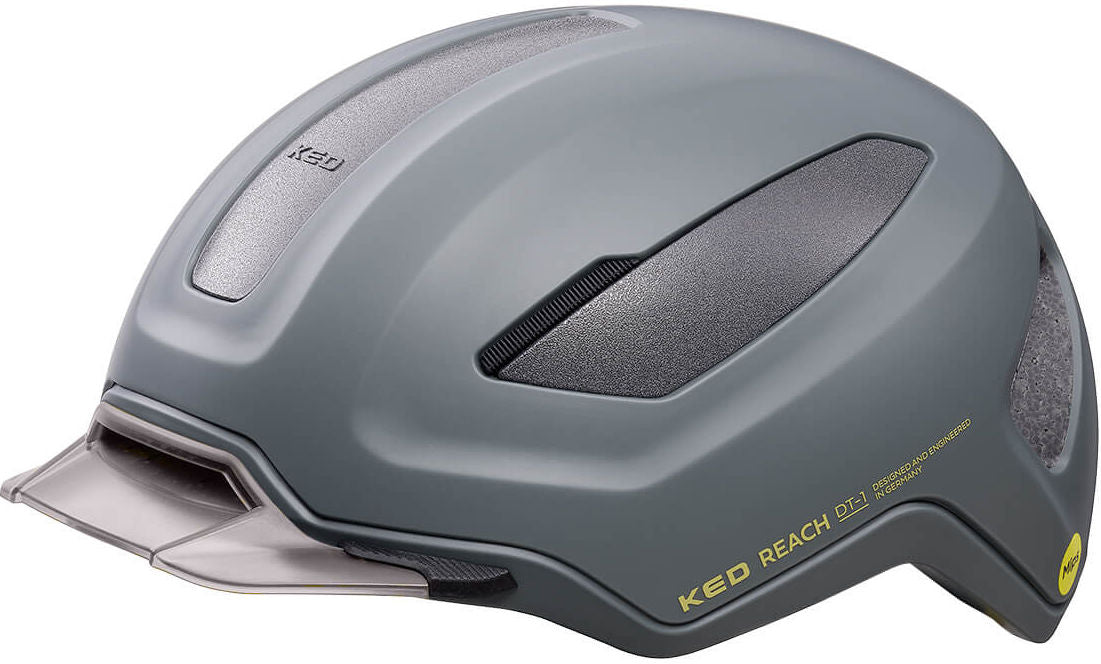 Casque de vélo KED ATCHERT DT L 58-62 CM - Jaune doré gris