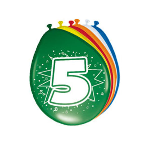 FOLAT BV Figure Balloons 5 ans, 8e.