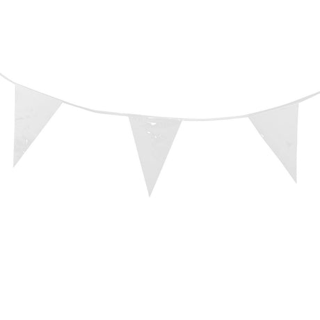 Ligne drapeau blanc Folat bv, 10 mètres.