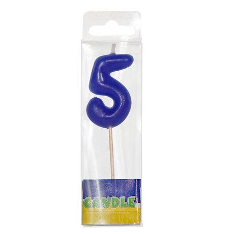FOLAT BV Luxury Birthdle Candle - 5 ans