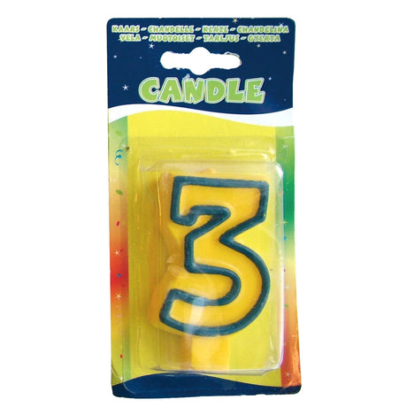 FOLAT bv Birthday Candles Fun - 3 ans