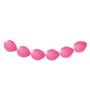 Ballons bouton magenta Folat bv, 8 pcs.