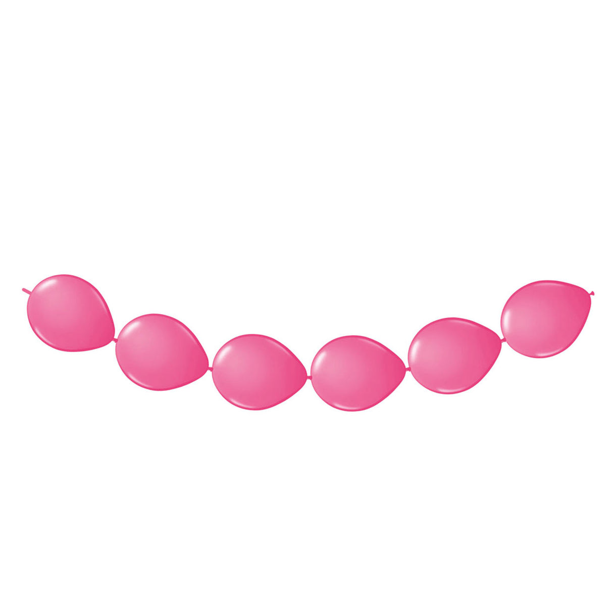 Ballons bouton magenta Folat bv, 8 pcs.