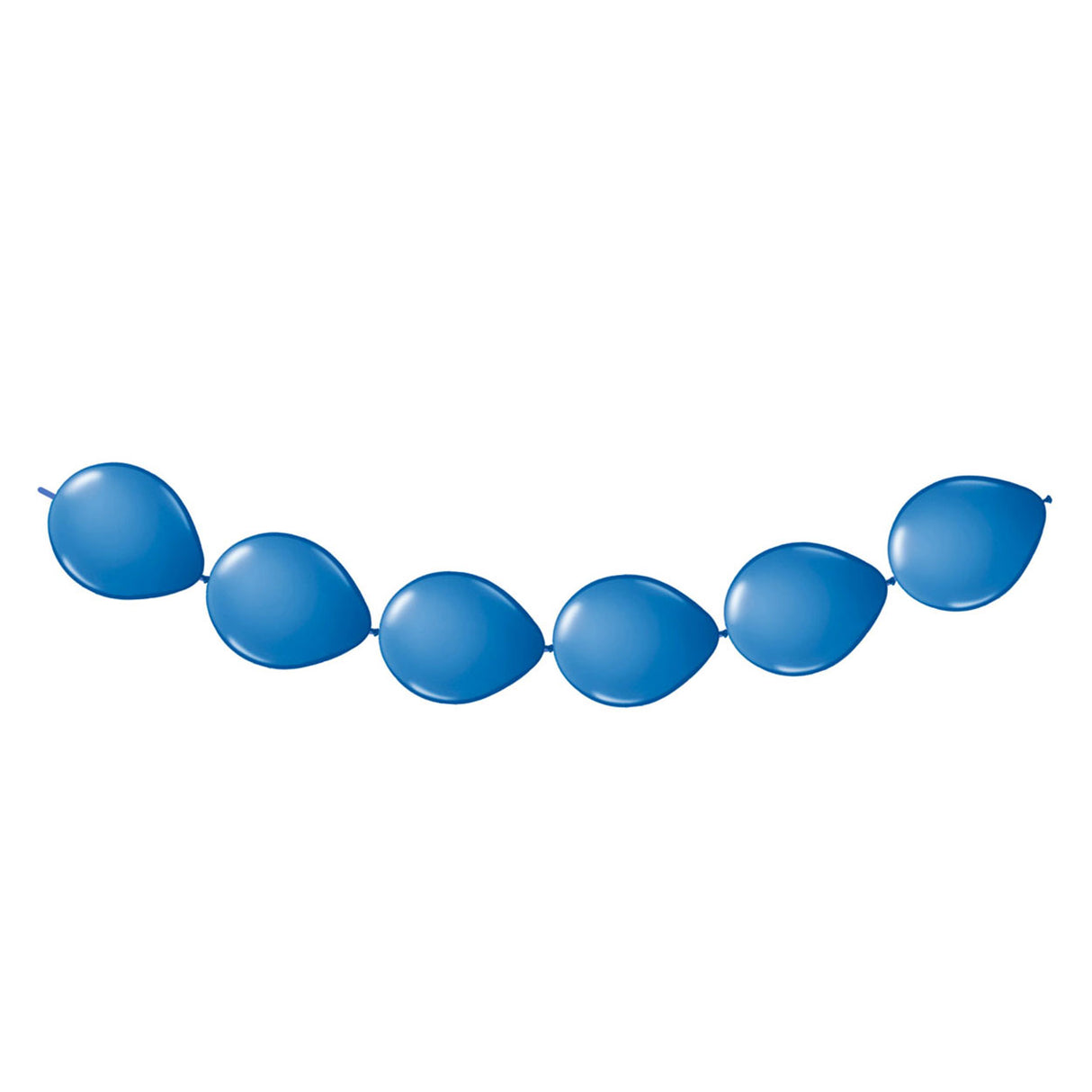 Ballons à boutons bleus Folat bv, 8 pcs.