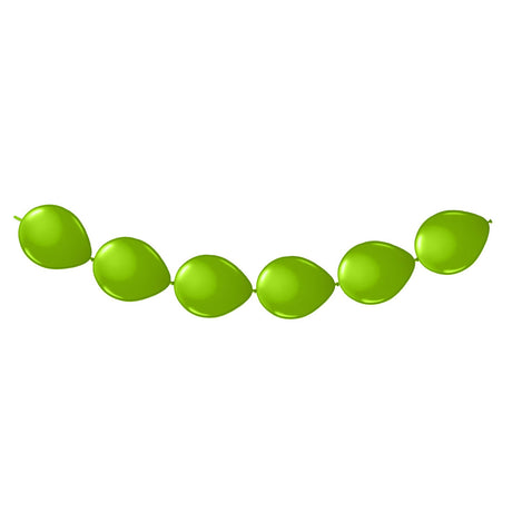 Folat bv ballons bouton vert citron, 8 pcs.