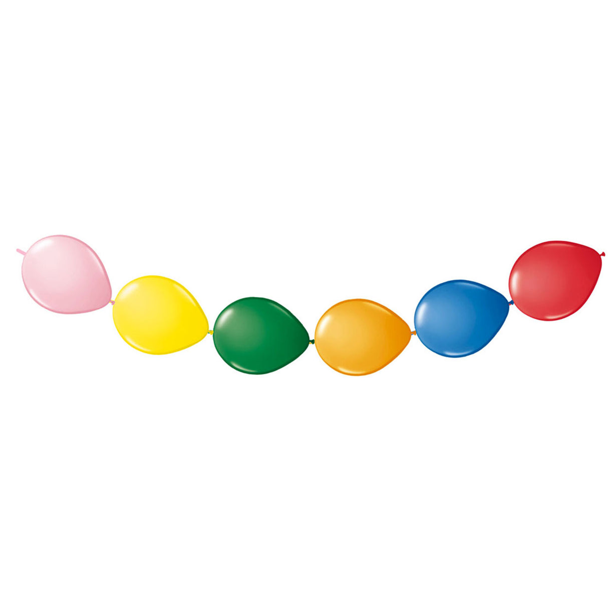 Ballons à boutons colorés Folat bv, 8 pcs.