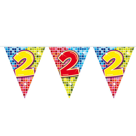Folat bv mini flag line bloque 2 ans, 3 mètres.