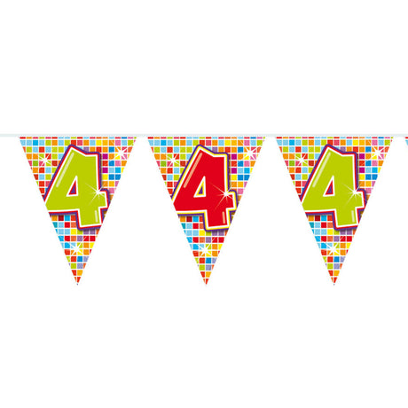 Folat bv mini flag line bloque 4 ans, 3 mètres.