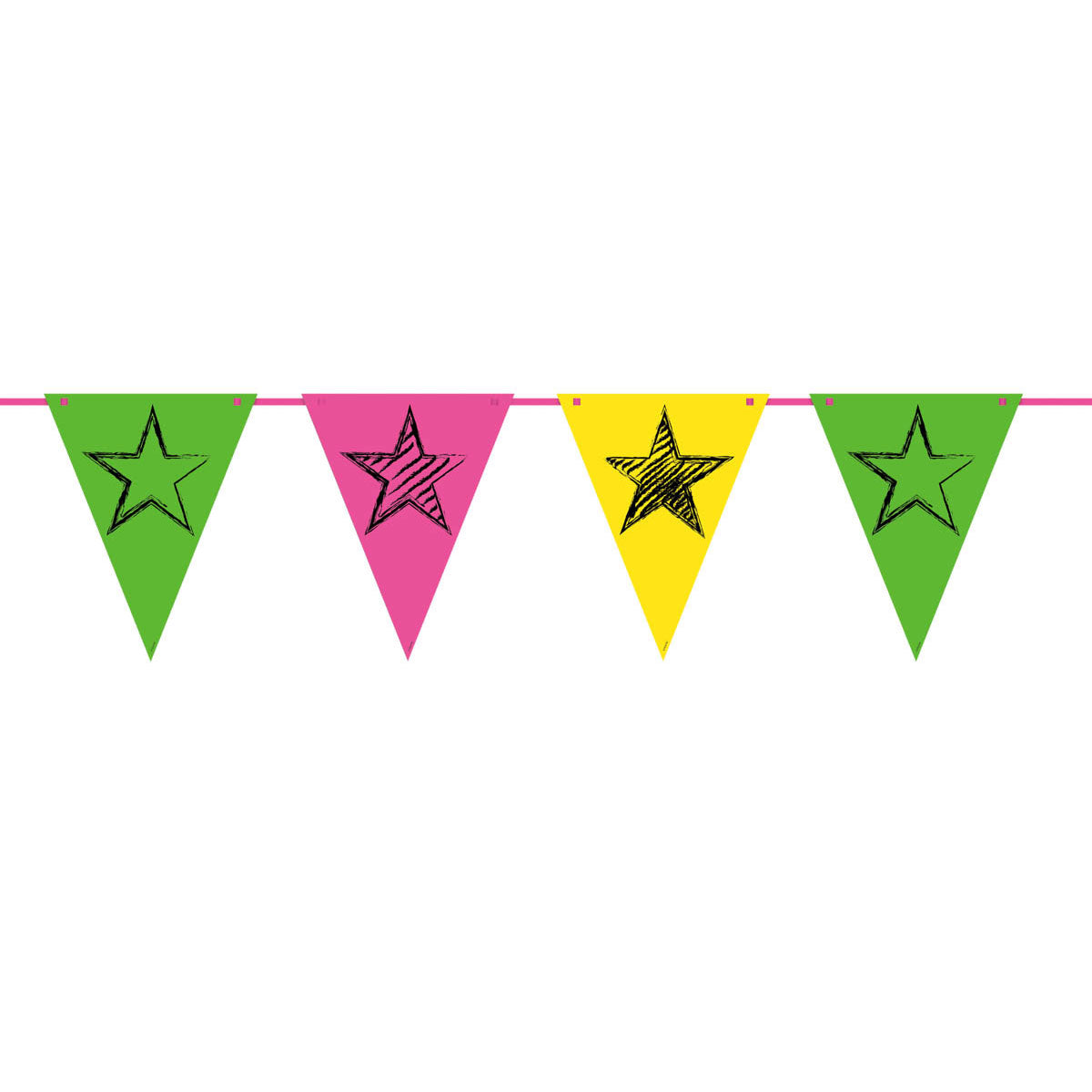 Folat BV Neon Party Flag Line