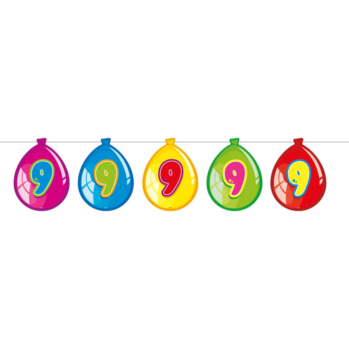 Ballons Folat bv flag line 9 ans, 10 mètres.