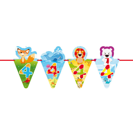Folat bv flag line animaux - 4 ans