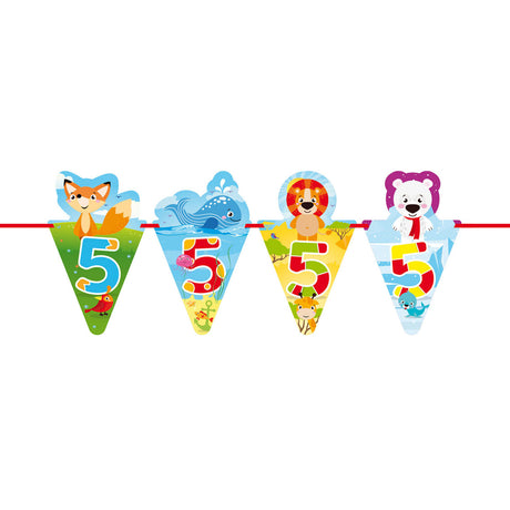 Folat bv flag line animaux - 5 ans
