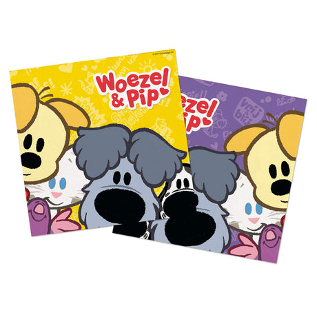 Folat bv woezel pip serviettes, 20 pcs.