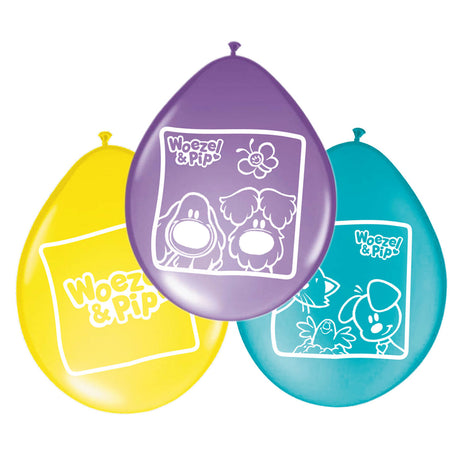 Ballons Folat bv Woezel pip, 8 pcs.