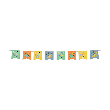 Folat bv ligne de drapeau dinosaure rugit, 6m