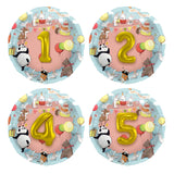 Folat bv 3D animaux en ballon en aluminium âgés de 1 à 5 ans.