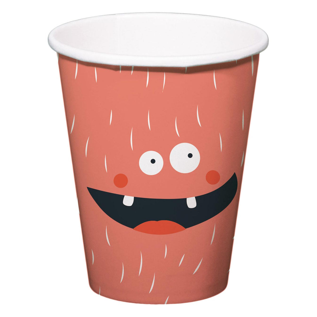 Folat BV Paper Cups Monster Bash 250ml, 6st.