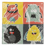 Folat bv serviettes monstre bash, 20 pcs.