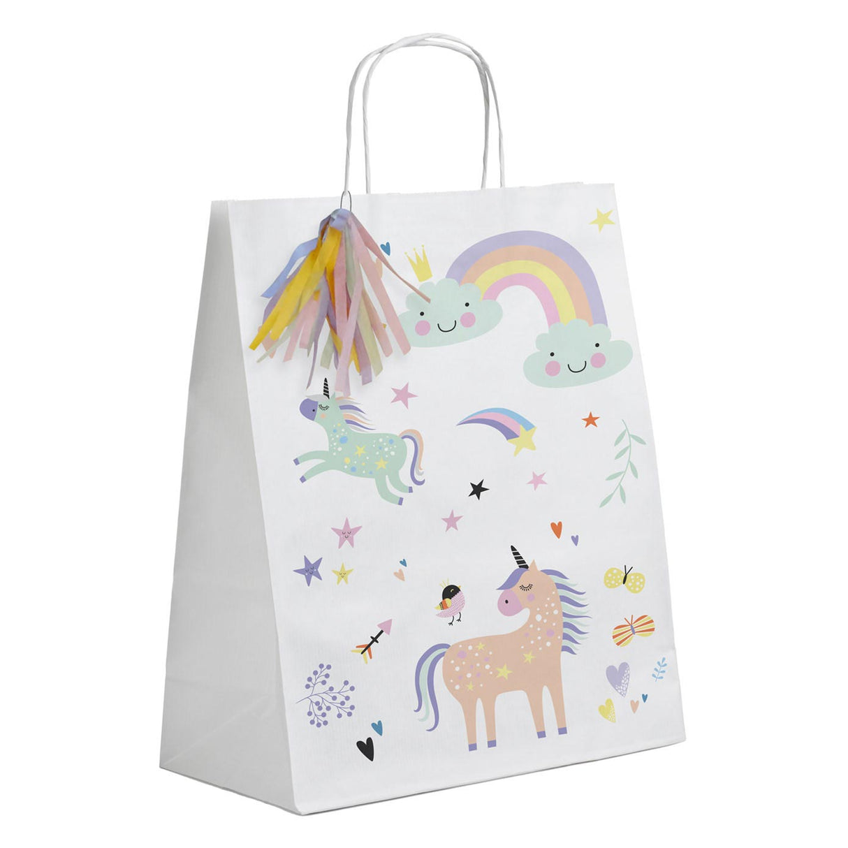 Folat bv sacs de distribution licornes arcs-en-ciel, 6 pcs.