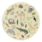 Folat bv zoo assiettes de fête, 8 pcs.