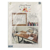 Folat bv voisin voisin sets de table pages à colorier, 6 pcs.