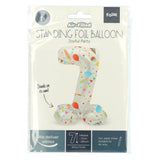 FOLAT BV Standing Folie Balloon Joyful Party Number 7 -72 cm