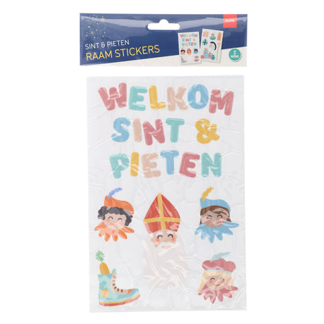 Folat bv autocollants de fenêtre bienvenue Saint Pete, 13 pcs.