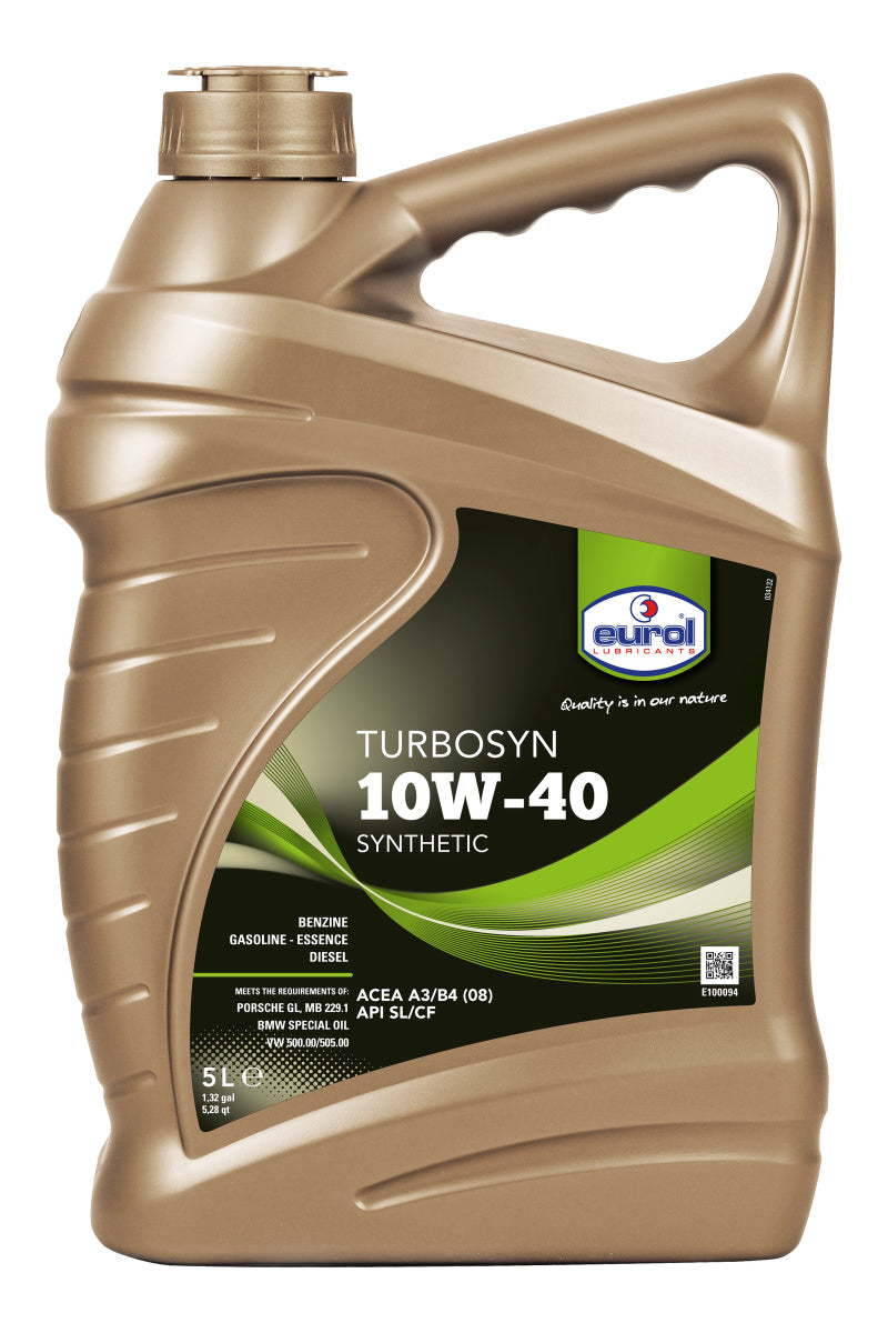 Eurol Oil 10W-40 Turbosyn 5-Liter