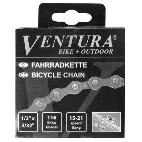 Collier Ventura FD1002A - 6 7SP - 1 2 x 3 32 - 116 Liens - Gray