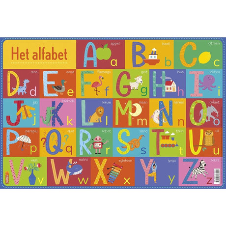 Tapis éducatif Deltas - l'alphabet 47,5x32cm