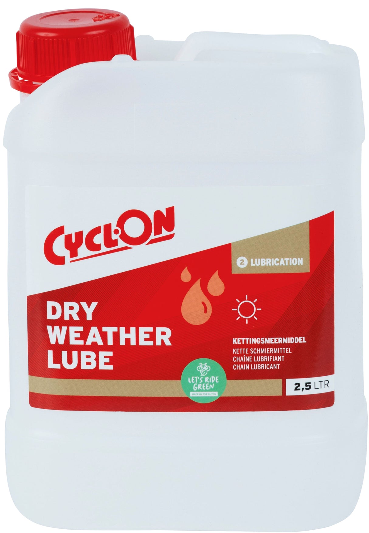 Cyclon Chain Lubricant Dry Weather Lube 2.5 liters