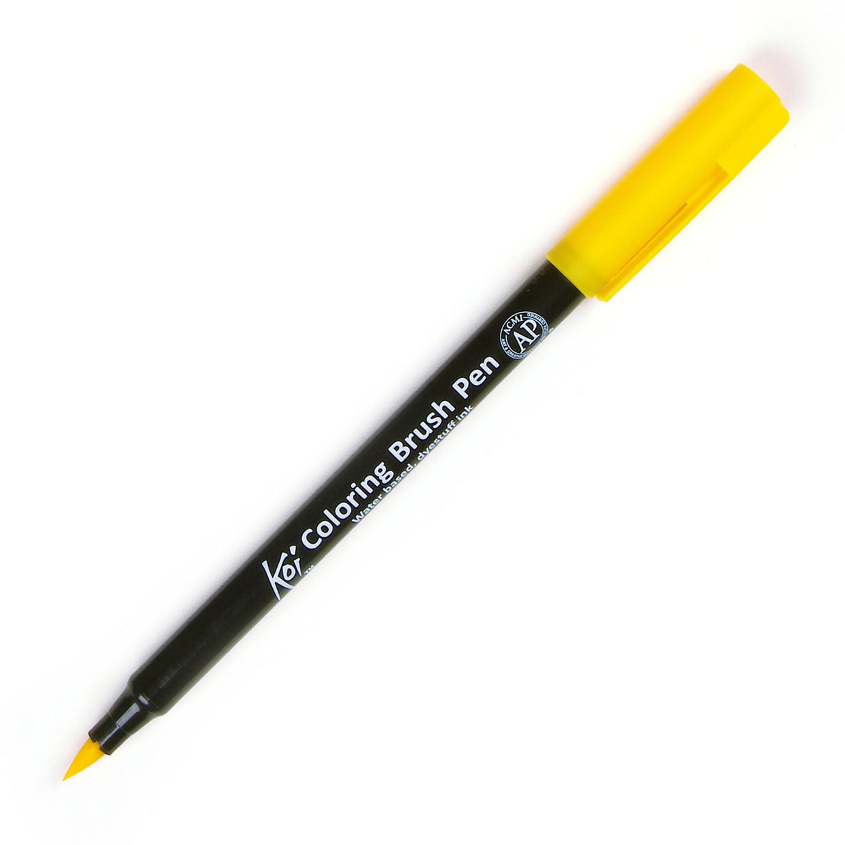 Sakura • pinceau de couleur koi jaune