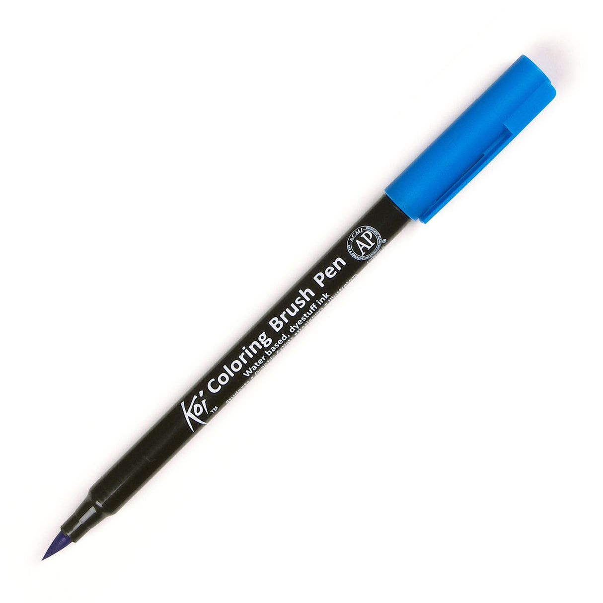 Sakura • pinceau de couleur koi bleu ciel