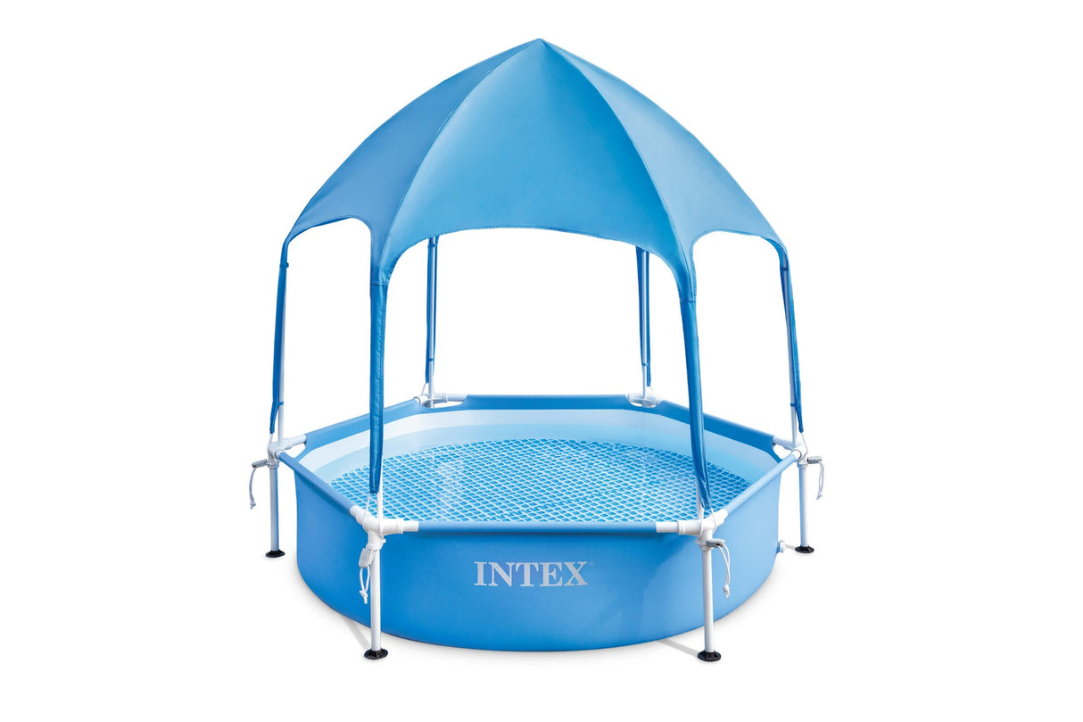 Intex baldakin lille ramme swimmingpool 183 x 38 cm