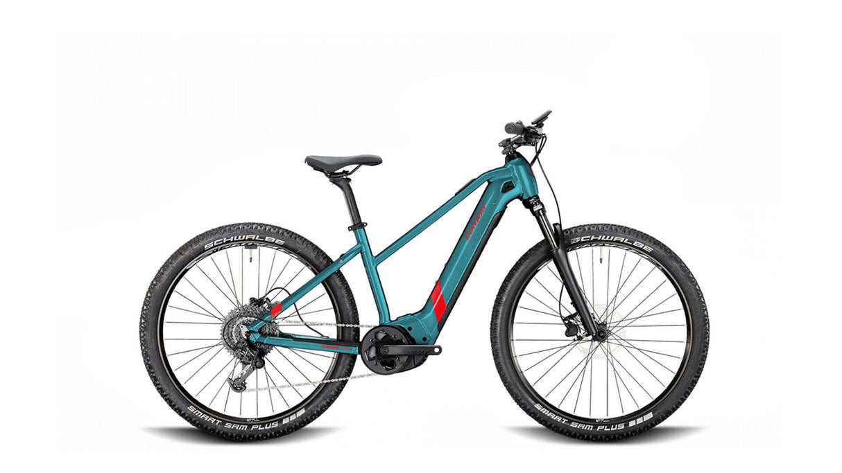 Conway VTT électrique semi-rigide Cairon S 2.0 625 mod. 24 ebike con.cairon s2.0 625 29 53 escaliers. 9sp rouge topaze