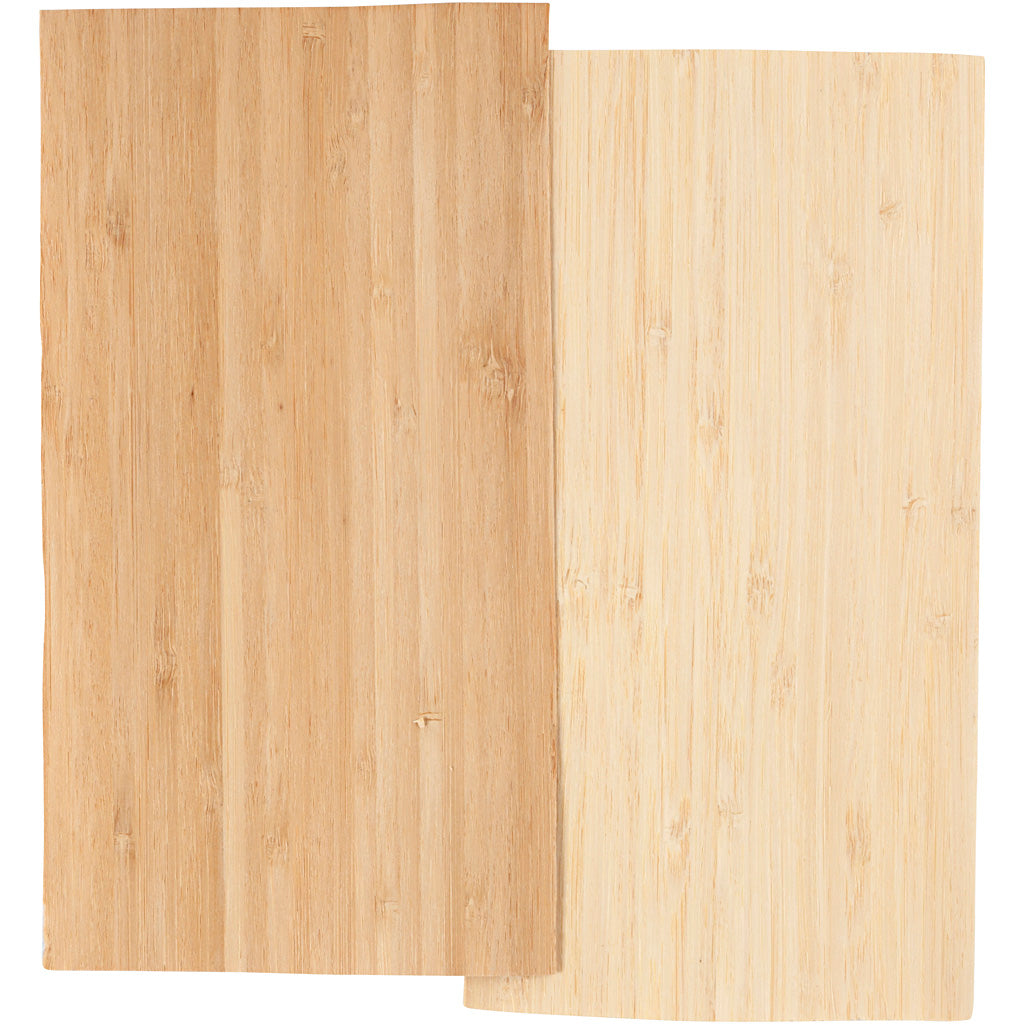 Creativ Company Bamboo Veneer, 2 feuilles