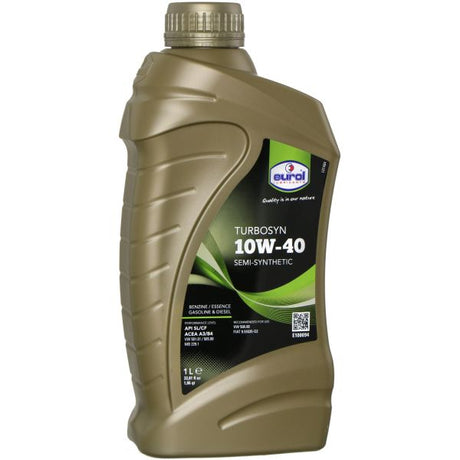 Huile Eurol 10W40 4T Turbosyn Synthetic Huile (1 litre)