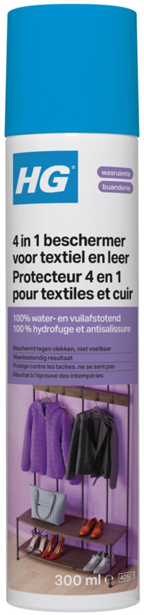 Hg protecteur 4 en 1 pour textiles - 11182541