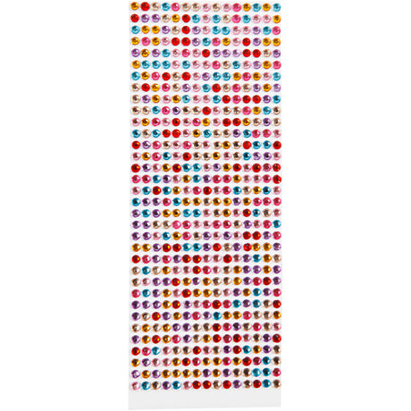 Société créative https: www.ccobby.nl stick-on-strassteen-d-4-6-mm-sheet-16x9-5-cm-diverse-colours-10-sheet-1-box