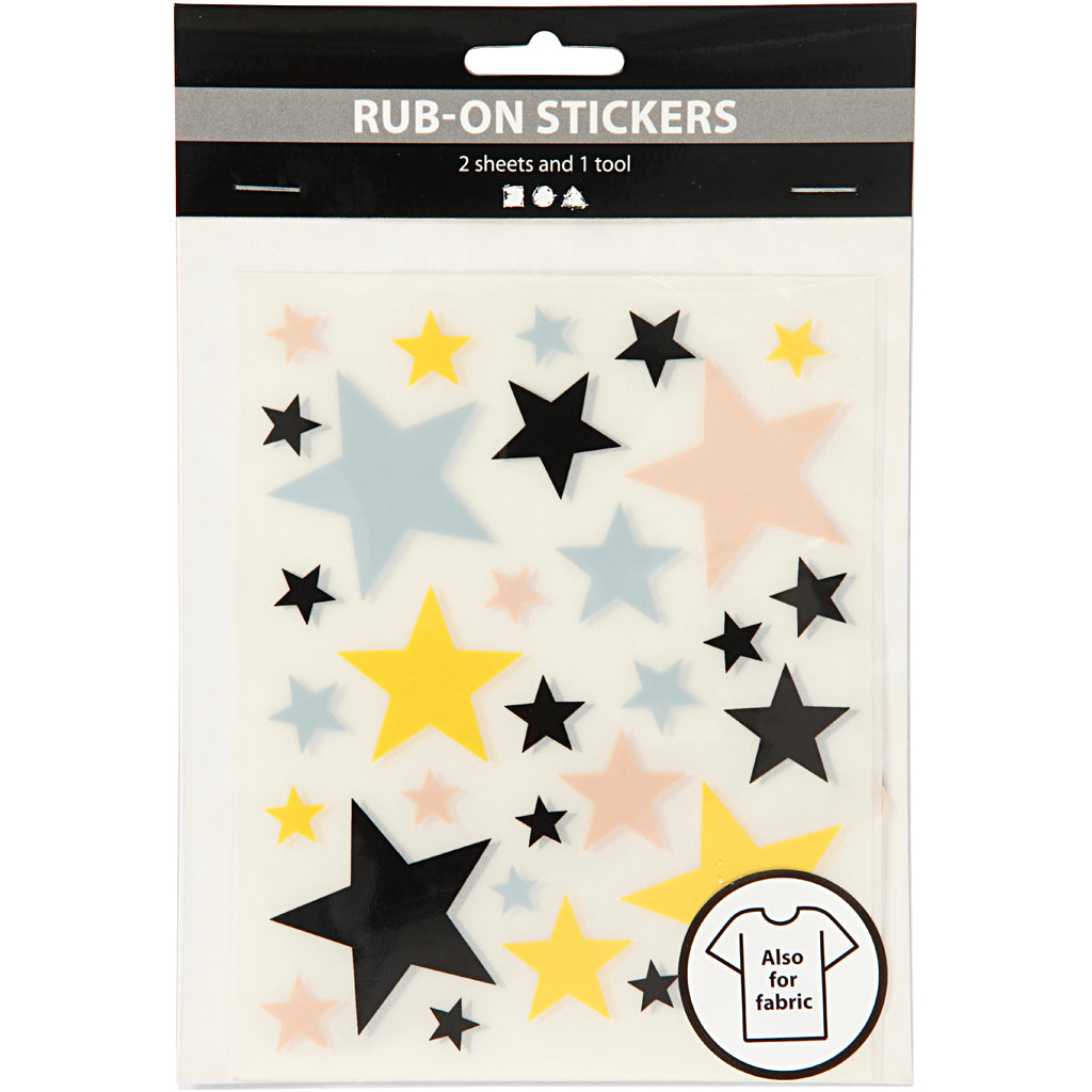 Https : www.ccobby.nl rub-on-stickers-stars-sheet-12-2x15-3-cm-1-box